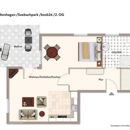 Ferienwohnanlage Seebachpark Seebachpark Lejlighed *